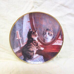 VTG 1991 FRANKLIN MINT "PICTURE PERFECT" DISPLAY PLATE BY FRANK PATON #D7232